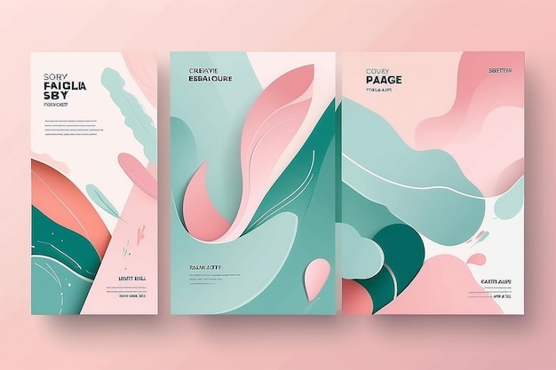 Photo abstract art pastel backgrounds creative with minimal trendy style screen on mobile template design banner product poster fashion pattern