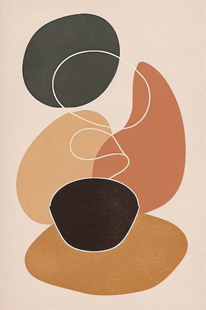 abstract art print gold painting brushstrokes of paint modern art posters ornaments prints