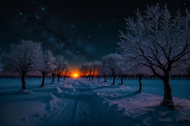 CoolWinterNight 4K wallpapers for your desktop or mobile screen free and  easy to download