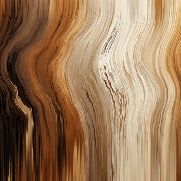 Photo abstract art with organic fluid shapes and brown streaks