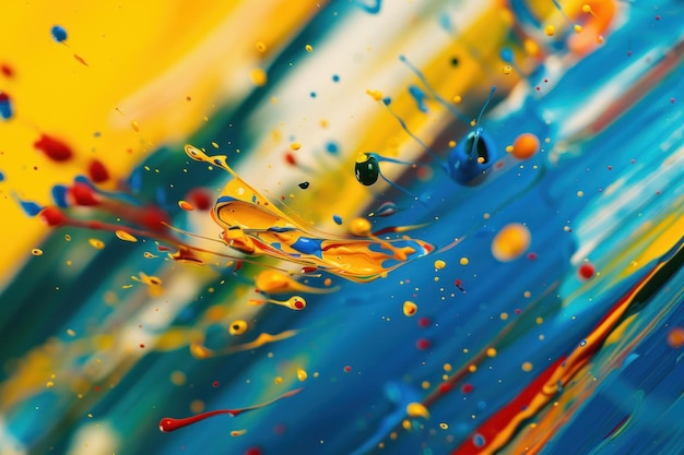 Abstract artistic watercolor splash background