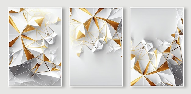 Abstract aureate geometry gold element texture background
