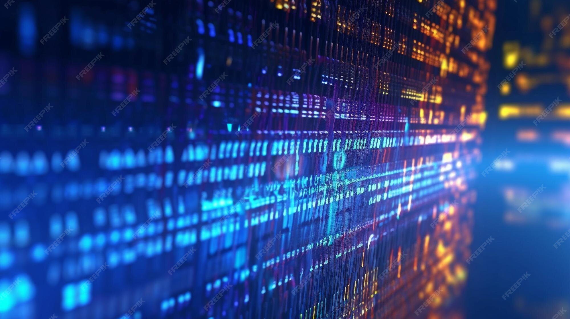 Premium AI Image | Abstract backdrop of source code for programming ...