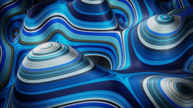 Abstract background - 3D Illustration