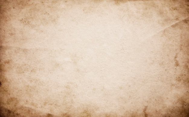 Photo abstract background beige blank, brown grunge manuscript, old paper texture