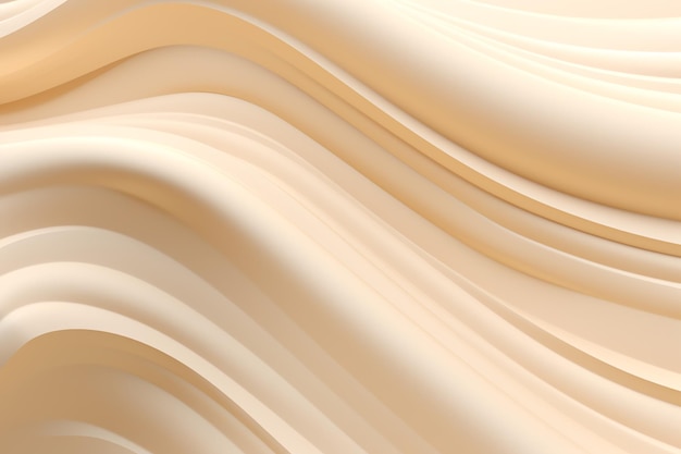 Abstract background of beige waves and glow Paint strokes AI Generated