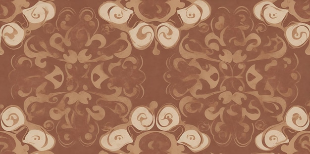 Абстрактный фон в бежево-коричневом цвете Фон с орнаментом