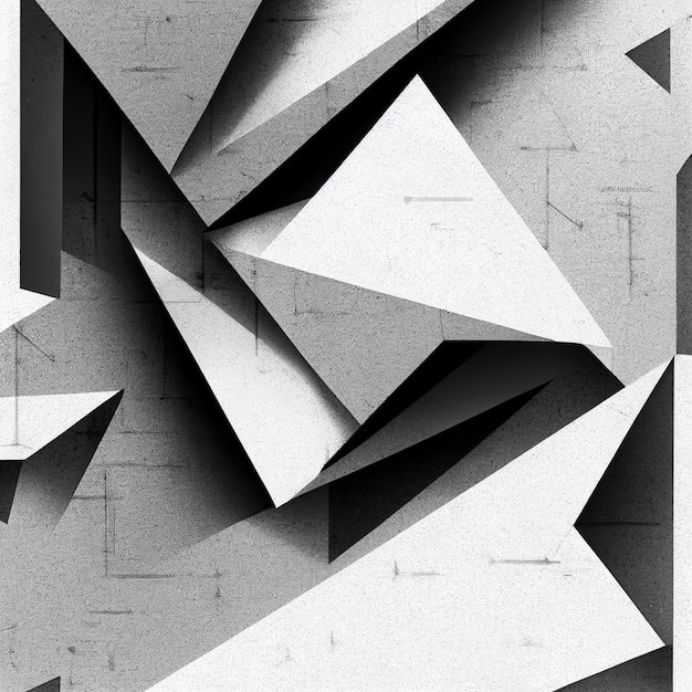 Абстрактный фон черно-белые обои с абстрактными формами