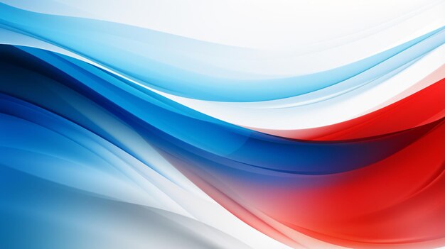 Abstract background blue red white