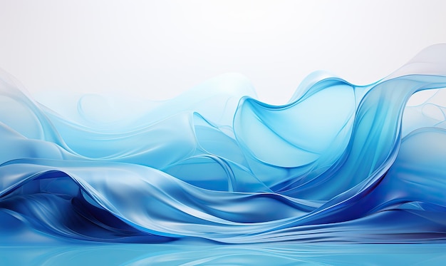 Abstract background in blue and white colors. Selective soft focus.