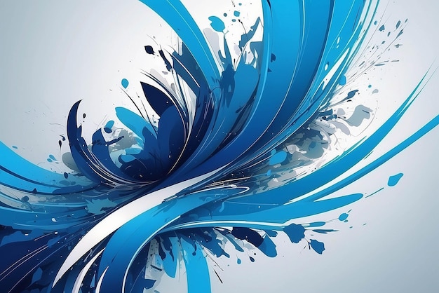 Photo abstract background blue