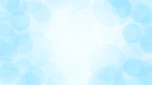 Abstract background Bokeh circle light blueabstract blue effect backgroundlight blue background