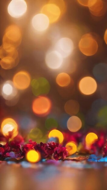 Abstract background bokeh