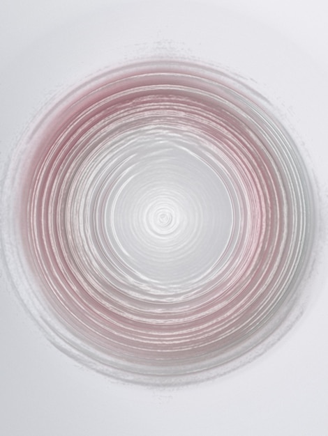 abstract background circular waves white and pink with plastic texture