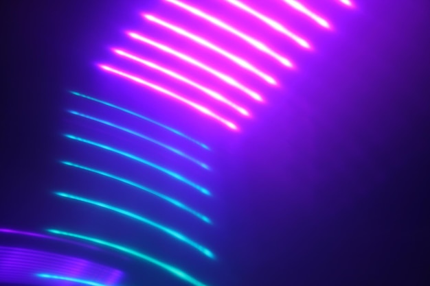 Abstract background of colorful lights elegant and smooth speed of light