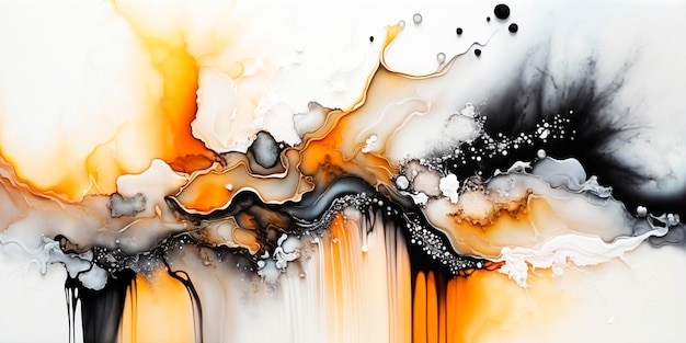 Abstract background colorful paint splash Modern wallpaper