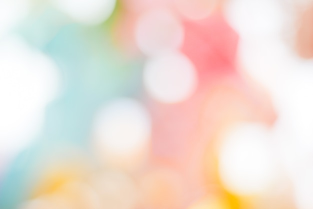 Abstract background colorful pastel bokeh pink yellow blue