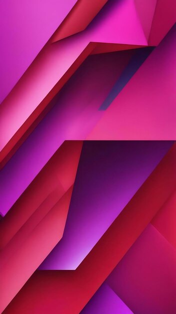 abstract background consisting of geometric pattern gradient color from violet to red wide angle for