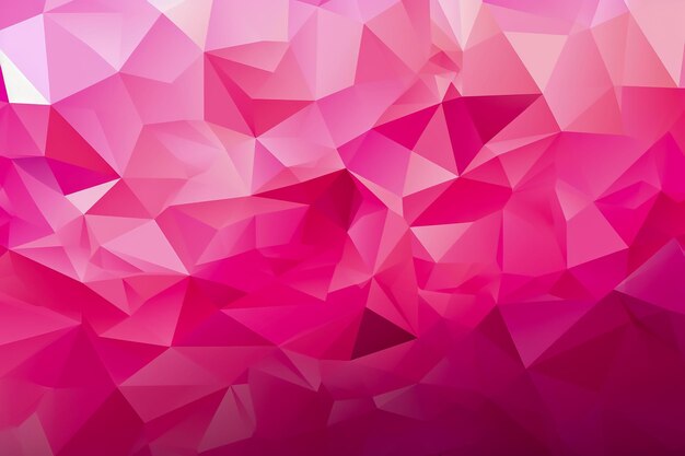 Photo abstract background consisting of pink triangles