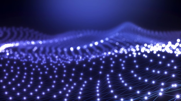 Abstract background contact communication Networking, data group connection,3D rendering