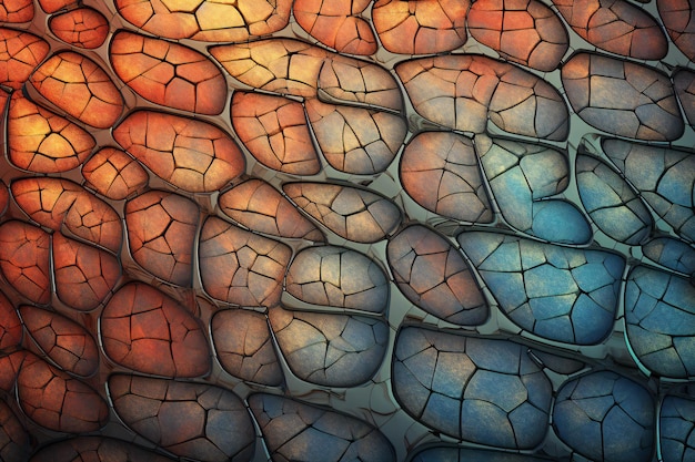 Photo abstract background of cracked glass