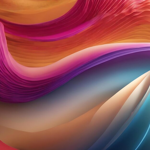 Abstract background of curve shape