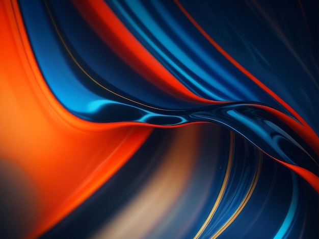 Abstract background in deep blue tones