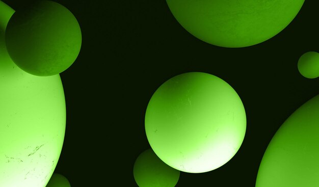 Abstract Background Design HD Active Green