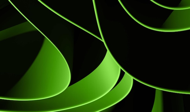 Abstract Background Design HD Active Green