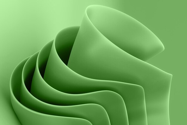 Abstract Background Design HD Bud Green