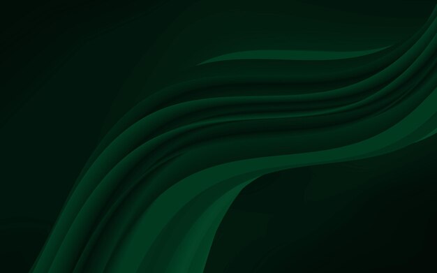 Abstract Background Design HD Dark Beauty Green Color