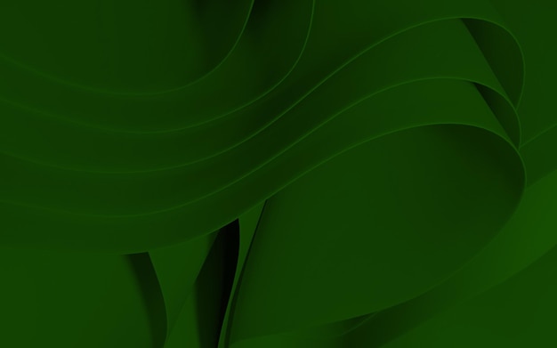 Abstract Background Design HD Dark Bud Green Color