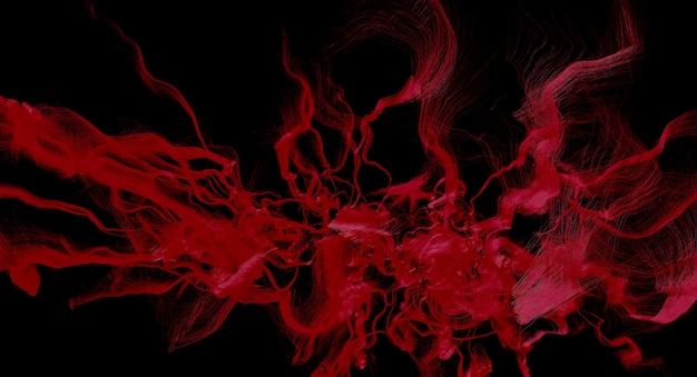 Abstract Background Design HD Dark Flame Red Color