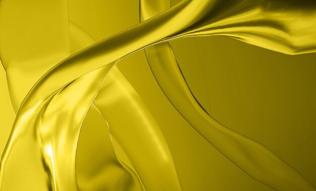 Abstract Background Design HD Light Bright Matte Yellow Color