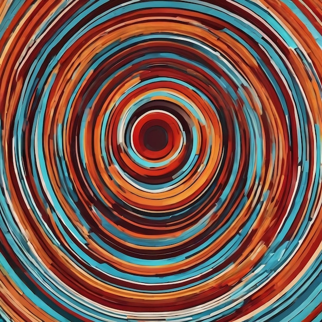 Abstract background design with round lines