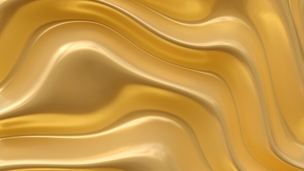 Abstract background design with wavy lines in 3d rendering