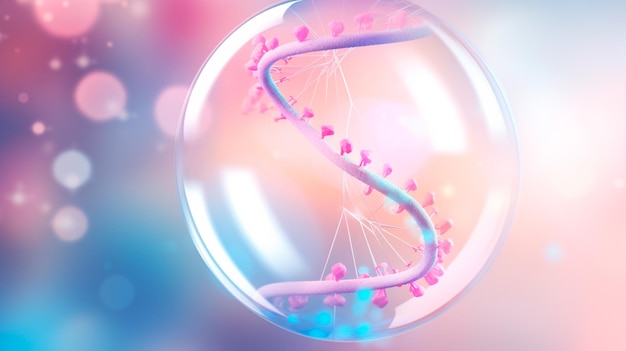 abstract background of dna color