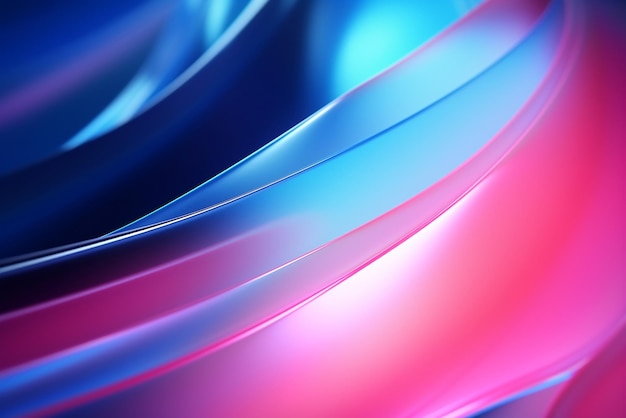 An abstract background dominated by blue purple and pink colors