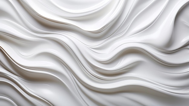 Photo an abstract background emerges akin to the smoothness of milk or whipped cream a slick and glossy