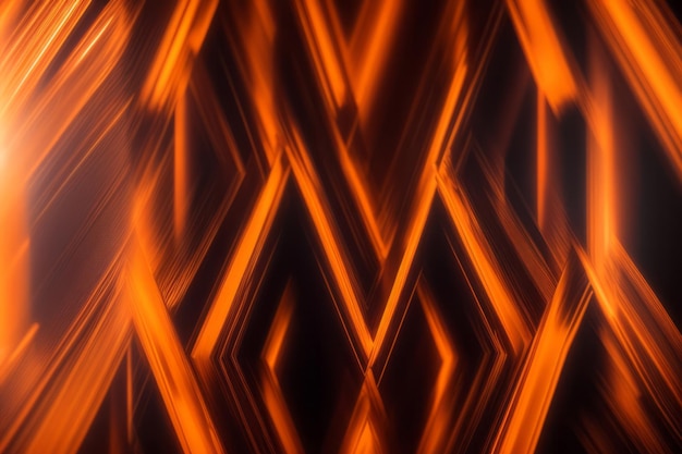 Photo abstract background energetic orange light element