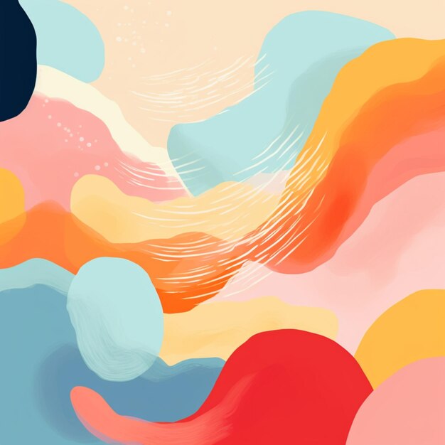 abstract background flat