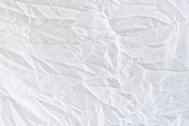 Abstract background from corrugated white fabric texture. Picture for add text message.