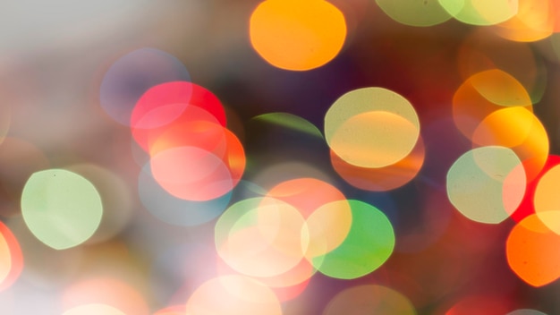 Abstract background from multicolored bokeh