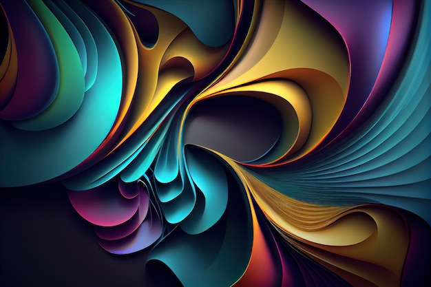 Abstract background Generative Ai