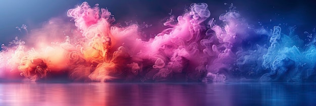 Абстрактный фон Градиентная хлопковая конфета Розовая профессиональная фотография фотореалистичная