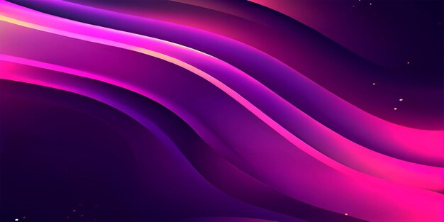 Abstract background gradient purple pink curve wave stripes