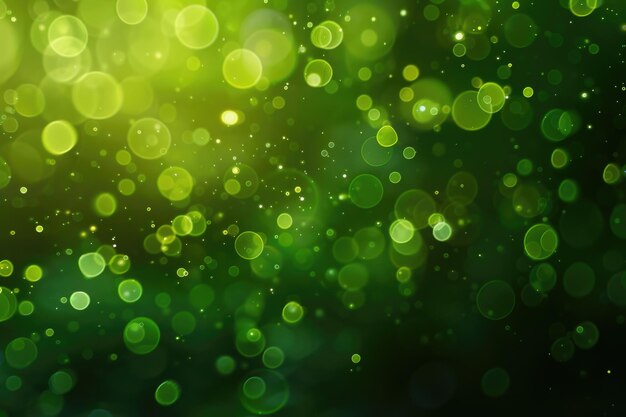 abstract background green abstract background green bokeh circles