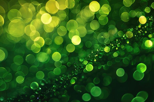 abstract background green abstract background green bokeh circles