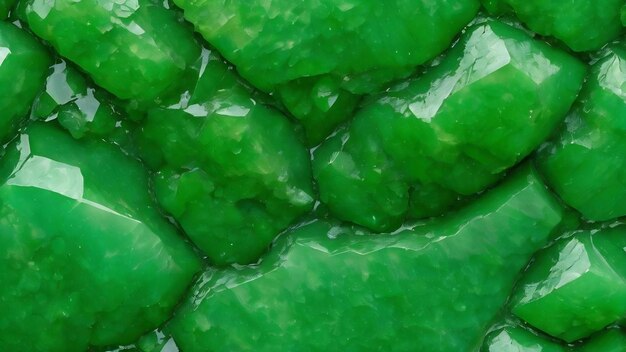 Фото Абстрактный фон зеленый минерал нефрит структура крупного плана