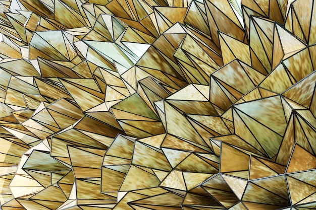 abstract background. grid of large triangles mosaic background